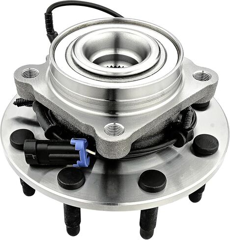 515098 Front Wheel Hub Bearing Assembly for 2007-2010 Chevy Silverado 2500/3500 HD, for GMC Sierra 3500/2500 HD, for 2008-2009 Hummer H2, Wheel Bearing Front Wheel Hub 8 Lugs W/ABS in Kuwait