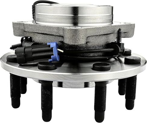 515098 Front Wheel Hub Bearing Assembly for 2007-2010 Chevy Silverado 2500/3500 HD, for GMC Sierra 3500/2500 HD, for 2008-2009 Hummer H2, Wheel Bearing Front Wheel Hub 8 Lugs W/ABS in Kuwait