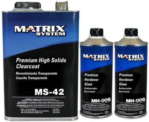 مجموعة تشطيبات ماتريكس للسيارات MS-42-G Premium High Solidcoat Clearcoat/مع مقوي (x2) (SPOTPANEL (MS43)) in Kuwait