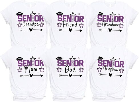 Custom Picture Graduation Tshirt, Class of 2026 Family Graduation Shirt, Proud 2026 Graduate Shirt, Funny Senior Shirts in Saudi Arabia