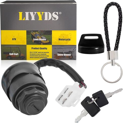 Ignition Key Switch Compatible with Yamaha Gas G14 or Electric Golf Cart JN3-82510-00-00 in Kuwait