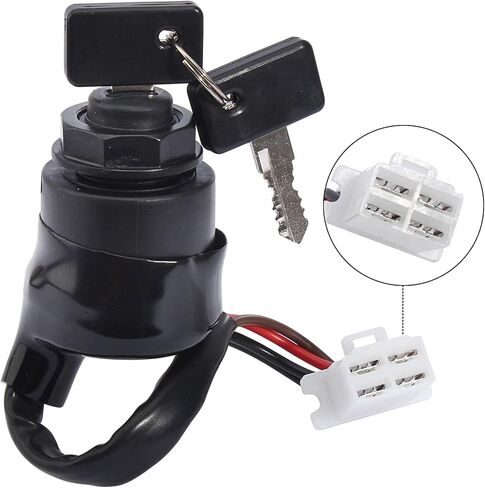 Ignition Key Switch Compatible with Yamaha Gas G14 or Electric Golf Cart JN3-82510-00-00 in Kuwait