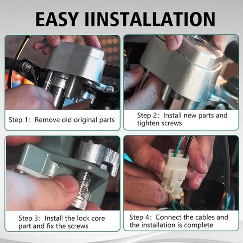 Ignition Key Switch Kit for Hawk 250 250cc, Motorcycle Ignition Lock Cylinder Ignition Starter On Off Switch Key Set in Kuwait
