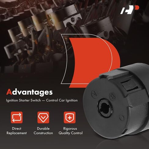 A-Premium Ignition Starter Switch Compatible with Dodge & Freightliner Vehicles - Sprinter 2500, Sprinter 3500-5 Blades in Kuwait