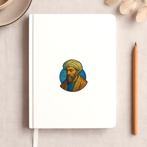 (3 Pack) Averroes Post-Impressionist Gogh Style Digital Sticker (2.75" x 3.25") in Kuwait