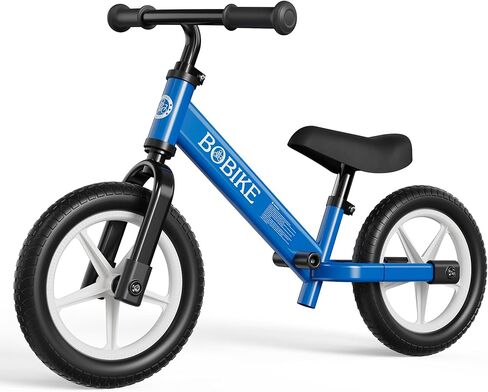 Bobike Toddler Balance Bike 2 Year Old, Balance Bike with Footrest for Ages 2-5, Adjustable Seat & Handlebar, No-Pedal Training Bike, Toys Gift for Boys and Girls in Saudi Arabia