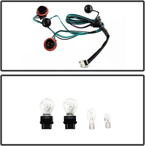 ACANII - For 2007 2008 2009 Nissan Sentra Taill Lights Brake Lamps Replacement 07-09 Left+Right in Kuwait