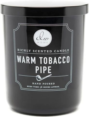 DW Home Large Double Wick Candle, Warm Tobacco Pipe in Saudi Arabia
