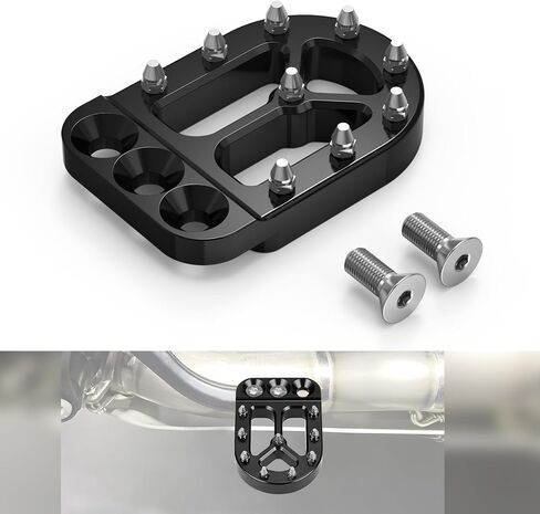 موسع وسادة رافعة دواسة الفرامل السوداء متوافق مع K-T-M 390 Adventure 2020-2023,790/890 Adventure/R/S 2018-2023,690 Enduro R 2008-23,690 SMC R2019-23,1290/1190/1090/1050/990/950 Adventure in Kuwait