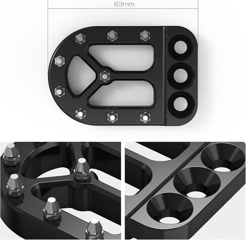 موسع وسادة رافعة دواسة الفرامل السوداء متوافق مع K-T-M 390 Adventure 2020-2023,790/890 Adventure/R/S 2018-2023,690 Enduro R 2008-23,690 SMC R2019-23,1290/1190/1090/1050/990/950 Adventure in Kuwait