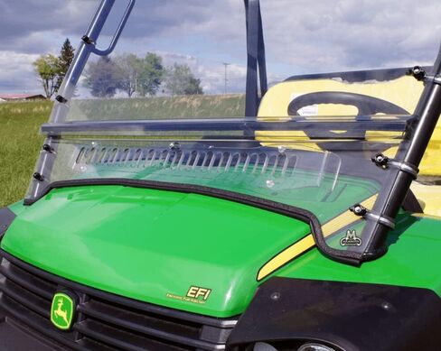 الزجاج الأمامي Falcon Ridge Aero-Vent لـ John Deere Gator HPX | اكس يو في 620i | 625i | 825i | 825 م | 850 د | 855d جنبًا إلى جنب UTV in Kuwait