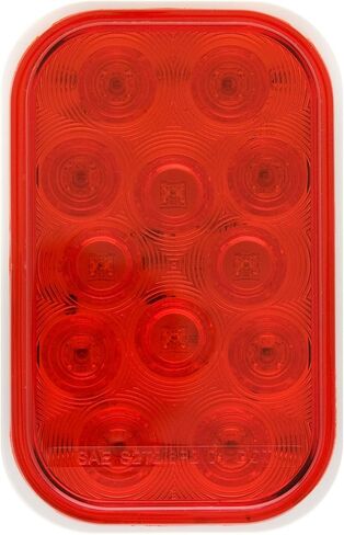 Optronics STL33RBP Red Lens Sealed Rectangular LED Stop/Turn/Tail Light in Kuwait