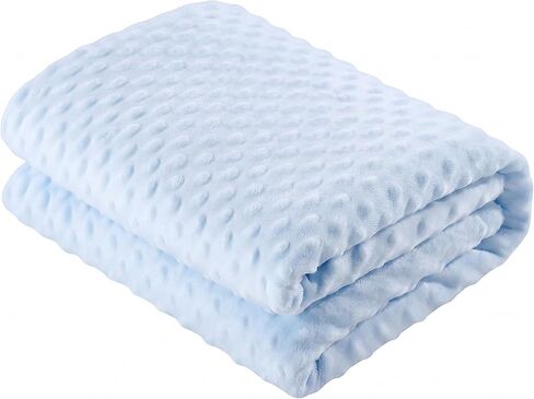 1 Pack Minky Dot Fabric 79x94.5 Minky Dot Quilting Soft Plush Fleece Fabrics Bundle Precut Quilt Material for DIY Crafts Cloths Handmade Sewing(Blue) in Saudi Arabia