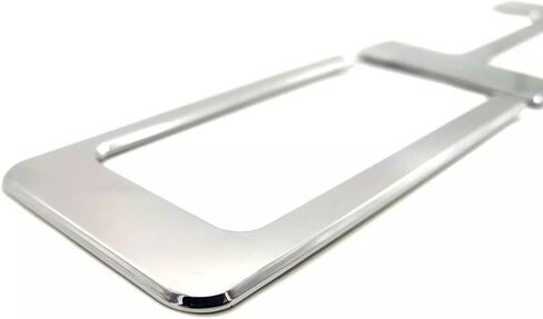 Tailgate Inserts Letters Compatible for 2019-2025 Sverado, 3D Raised & Strong Adhesive Decals Letters (Glossy Chrome) in Saudi Arabia