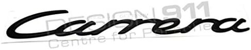 CARRERA Rear Badge 26cm. Porsche 996 / 997 (BLACK Carrera Badge) in Kuwait