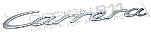 CARRERA Rear Badge 26cm. Porsche 996 / 997 (BLACK Carrera Badge) in Kuwait