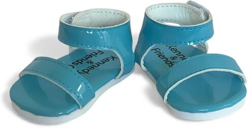 MBD 18 Inch Doll Sandals for Kennedy and Friends Dolls and Other 18 Inch Dolls (Blue) in Saudi Arabia