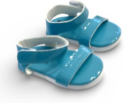 MBD 18 Inch Doll Sandals for Kennedy and Friends Dolls and Other 18 Inch Dolls (Blue) in Saudi Arabia