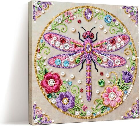 ARTopet DIY Pearl Painting Kit with Frame Gemstone Pearl Diamond Dots Beads Canvas Art Craft for Adult Beginners Display for Tabletop and Wall Mounting Home Decor-Sunflower in Saudi Arabia