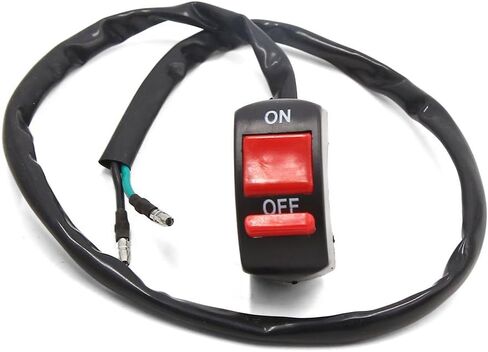 uxcell 2pcs Universal Motorcycle Scooter 7/8 Handlebar Kill Stop ON-Off Button Switch in Kuwait