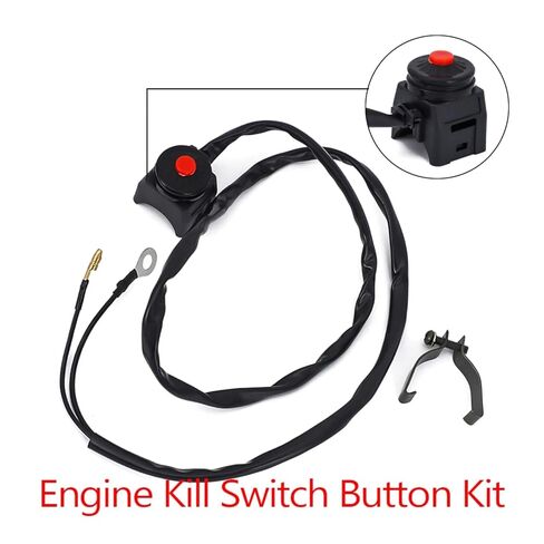 Engine Kill Switch Button Kit Fits for Kawasaki for Suzuki KX60 KX65 KX85 KX80 DRZ400 in Saudi Arabia