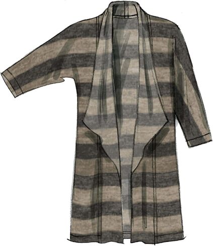 McCall's Pattern Company M6802 Misses'/Women's Cardigans Sewing Template, Size RR (18W-20W-22W-24W) in Saudi Arabia