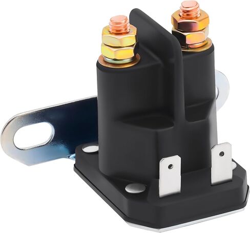 Road Passion 725-04439 12V 4 Terminal Solenoid Relay Replacement For JD Z445, Z645; Troy Bilt Big Red Horse, Bronco, Super Bronco, Colt XP, Horse, Horse XP, Pony, Mustang 46 XP, Mustang 50 42 XP in Kuwait