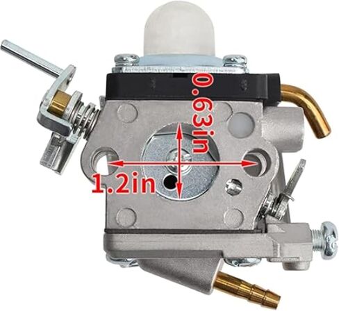 Compatible with Carbureto Fits For 545008097 Husqvarna 129C 129L 129R 129LDX 129RJ Jonsered GT2228 GTS2228 in Saudi Arabia