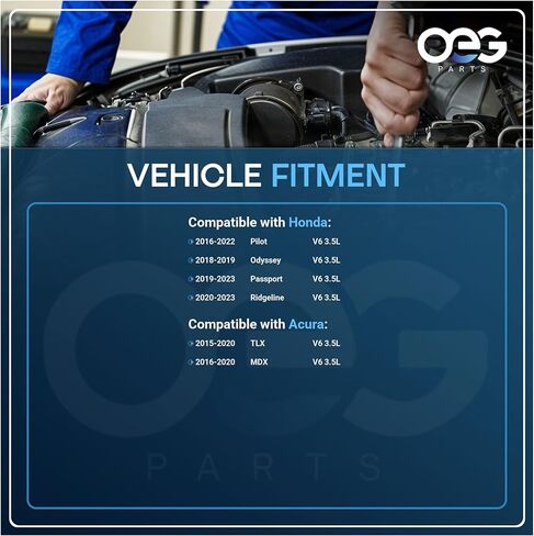 OEG New Starter Compatible with Acura TLX, MDX, Honda Pilot, Odyssey V6 3.5L 2015-2018; Compatible with Honda Odyssey V6 3.5L 2018 31200-5J2-A51 31200-5J2-A52 16015 SM-77002 in Kuwait