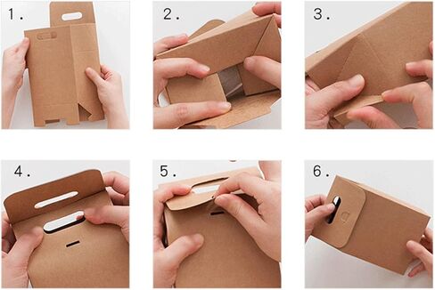 ShF1djx kraft large Paper Gift Boxes – with Jute Twine and Sunflower Decor birthday gifts for women and teacher gifts,Pack some snacks as snack box.5 Pack 6.5×5×6 Inch. in Saudi Arabia