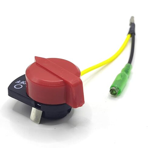 ON-Off Engine Stop Switch Two Cable Switches on One Side Wires Fit for Honda Engine Motors 5.5-13HP Fit for Predator 212cc Champion Firman Coleman Duromax Generators Replacement Part# 36100-ZE1-015 in Saudi Arabia