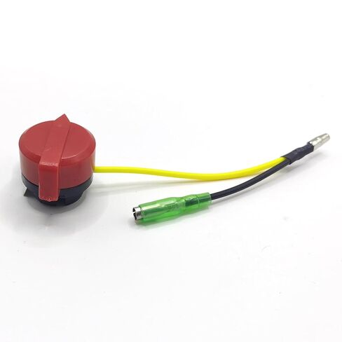 ON-Off Engine Stop Switch Two Cable Switches on One Side Wires Fit for Honda Engine Motors 5.5-13HP Fit for Predator 212cc Champion Firman Coleman Duromax Generators Replacement Part# 36100-ZE1-015 in Saudi Arabia