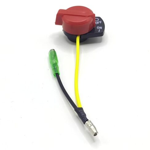 ON-Off Engine Stop Switch Two Cable Switches on One Side Wires Fit for Honda Engine Motors 5.5-13HP Fit for Predator 212cc Champion Firman Coleman Duromax Generators Replacement Part# 36100-ZE1-015 in Saudi Arabia