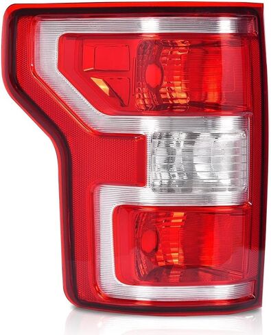PIT66 LED Tail Lights Compatible with 2009-2014 Ford F150 LED Point Style BL3Z13405B Black Housing Clear Lens Rear Tail Lamp Lamp Assembly in Kuwait