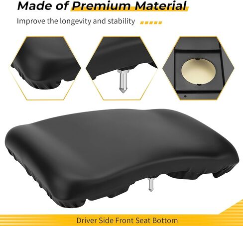 M MATI Driver Side Front Seat Bottom for Polaris Ranger EV 1000 900 570 XP Crew Diese-l 2013-2019 2684966-070 in Kuwait