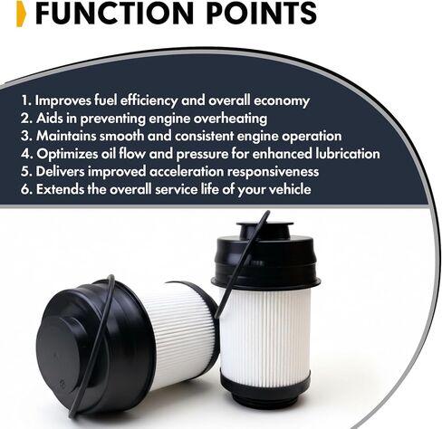 68677800AA Fuel Filter Water Separator Compatible with 2025 2026 Dodge Ram 2500 3500 4500 5500 6.7L Cummins Turbo Diesel Engines in Saudi Arabia