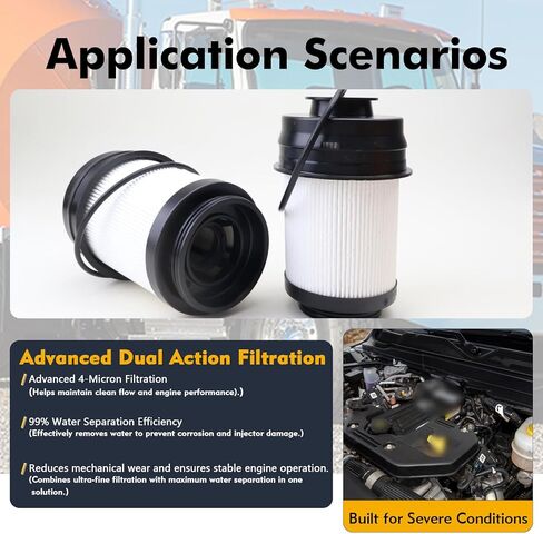68677800AA Fuel Filter Water Separator Compatible with 2025 2026 Dodge Ram 2500 3500 4500 5500 6.7L Cummins Turbo Diesel Engines in Saudi Arabia