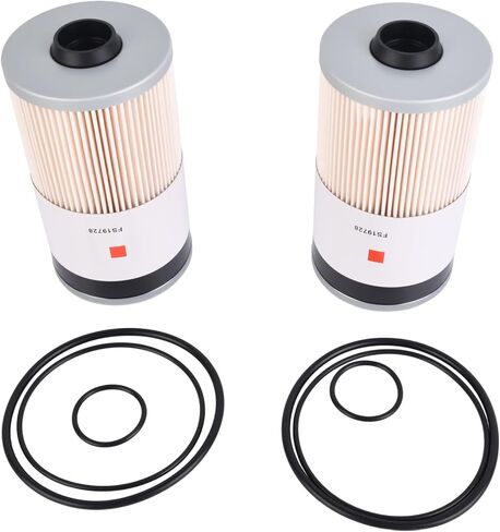 6PC FS19727 Fuel Water Separator Filter, Fit for Kenworth Cummins ISX ISM ISX15 X15 & Peterbilt Caterpillar & International Truck, Part #FS19729 FS19728 FS19624 P550737 FS550737 PF2039 382116 382115 in Saudi Arabia