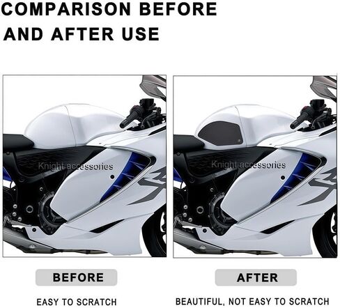 For Hayabusa GSXR1300 GSXR 1300 gsxr1300 G SXR1300 2021-2025 Motorcycle Tank Traction Pad Anti Slip Sticker Gas Knee Grip Protector GSXR1300 Tank pad in Saudi Arabia