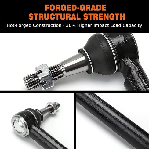 Heavy-Duty Front Outer Tie Rod End for 2007-2013 Chevy, GMC & Cadillac, Fits ES800223, Premium Steering Parts for Restore Tight Steering & Eliminate Wobble in Kuwait