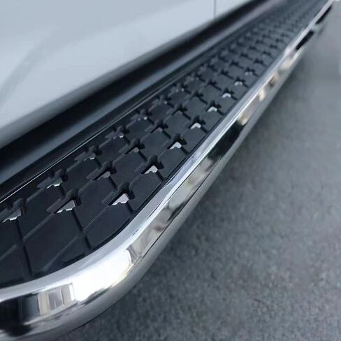 USA All New Stock Duty Free A Set Door Pedals Nerf Bars Running Board Fixed Side Steps (with Brackets) Fits for Cadillac XT5 2016 2017 2018 2019 2020 in Saudi Arabia