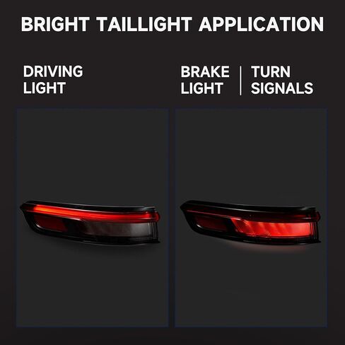 Led Tail Lights Compatible with Jeep Grand Cherokee 2021 2022 2023 2024 Rear Brake Tail Lamp Outer Taillights Assembly Replace CH2804123 68421133AD Left Driver Side in Saudi Arabia