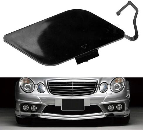 A2118851022 غطاء خطاف سحب المصد الأمامي السابق لسيارة Mercedes E Class W211 2007 2008 09 ABS غطاء خطاف سحب المصد الأمامي in Kuwait