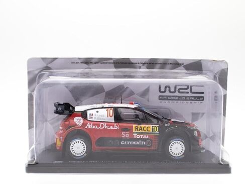 OPO 10 - 1/24 نموذج سيارة بمقياس متوافق مع Citroen C3 WRC - Loeb-Elena - Rally RACC Catalunya-Costa Daurada 2018 - WRC502 in Kuwait