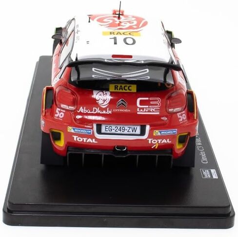 OPO 10 - 1/24 نموذج سيارة بمقياس متوافق مع Citroen C3 WRC - Loeb-Elena - Rally RACC Catalunya-Costa Daurada 2018 - WRC502 in Kuwait