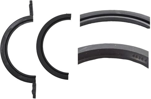 LowPricedAutoParts Premium 2-Piece Rear Main Crankshaft Seal Set - Fits Chevrolet Chevy II Bel Air C10 230 250 292 194 1962-1968 & More in Kuwait