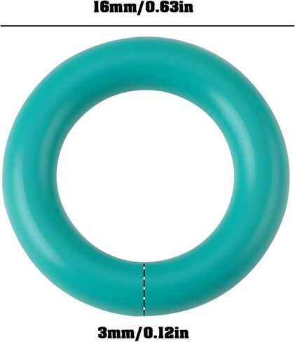 5Pcs O-Ring Gasket Compatible with Mercedes Turbocharger Water Coolant Line A0189973545 16mm OD 3mm CS in Saudi Arabia
