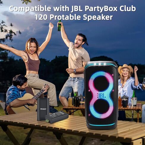 5000mAh Battery Compatible with JBL PartyBox Club 120 Portable Speaker, Replacement for JBL Battery 200 in Kuwait