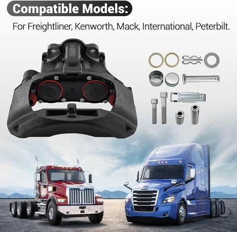 K097844SC Z035247 ADB22X طقم فرجار قرص الهواء لاستبدال Bendix ADB22X فرجار الفرامل الجانب الأيمن مع مجموعة دبوس دليل 5020643 استبدال K164908 802984 K149714 K165794X in Kuwait