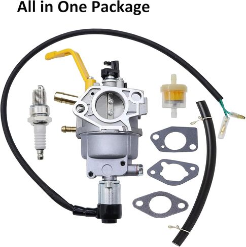 Carburetor for Firman Generator Parts T07571 T07573 H07552 H07553 Tri Fule 6900 7500 8450 9400W 439CC Engine Dual Fuel Generator Replaces 380723515 375715509 490.131000.16F in Saudi Arabia